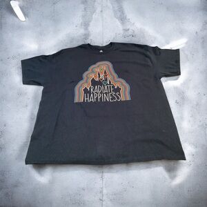 Disney Shirt Adult 2XL Navy Blue Radiate Happiness Pride Rainbow Castle Parks